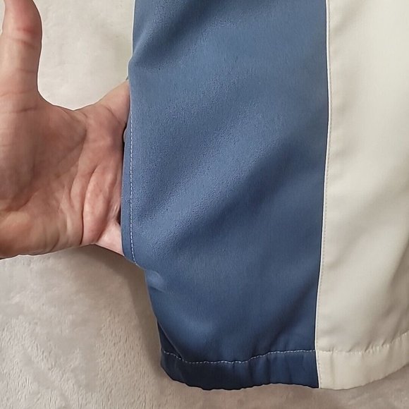 Vtg Allison Daley Womens Size 22W Color Block Windbreaker Jacket Lightweight 90s - Picture 4 of 16